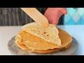 Very Soft and Fragrant Crêpes | Classic Recipe Without Milk