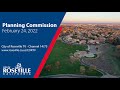 Planning Commission Meeting of February 24, 2022 - City of Roseville, CA