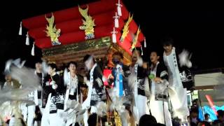 平成二十五年　大宮八幡宮秋祭り　高木屋台祇園囃子