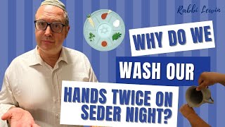 Why Do We Wash Our Hands Twice on Seder Night? Passover Seder