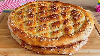 SADECE ‼️UN,SU,TUZ VE MAYA İLE EVDE RAMAZAN PİDESİ YAPIMI 🏆Ramazan Pidesi Nasıl Yapılır?