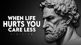 When Life Hurts You, Care Less About It | Marcus Aurelius Philosophy
