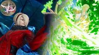 [JK攻略-屈機連技] 2022.03.29《拳皇15》KOF XV Ash 30hits連技「(人)球唔落地，呢局你就贏!?」