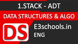 Stack ADT | Data Structures and Algorithms | E3Schools English