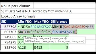 Excel Magic Trick 1325: MIN & MAX Functions For Alphanumeric / Text Values Report (8 Examples)