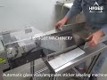 500pcs per minute horizontal glass vial ampoule sticker labeling machine.