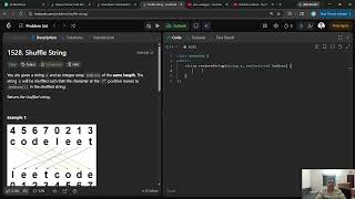 1528. Shuffle String | LeetCode Solution