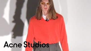 Acne Studios Men's Fall/Winter 2017