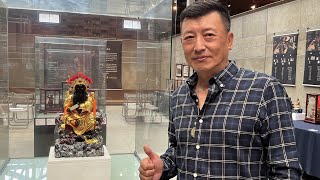 小西天粧佛工藝展　32件神像雕刻在福興穀倉展出