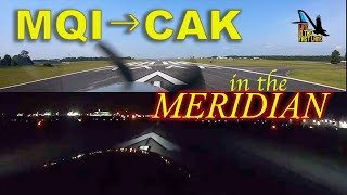 Flying a Turboprop from Manteo, NC to Akron, OH with night return. Ep27 of Life in the FL.