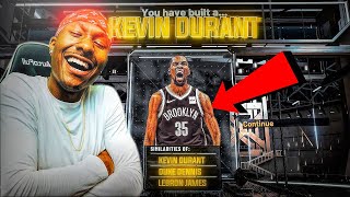 Kevin Durant Build on NBA 2K20 is a DEMIGOD! Best Build NBA 2K20! Demigod Build 2K20! Best SF BUILD!