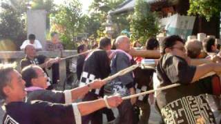 平成20年仁尾・賀茂神社秋季大祭　宮入（１）