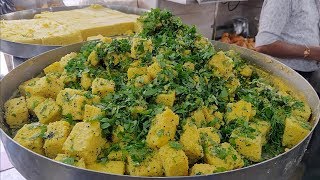 Rasawala Khaman Dhokla | Speciality of Gujarat | Indian Street Food