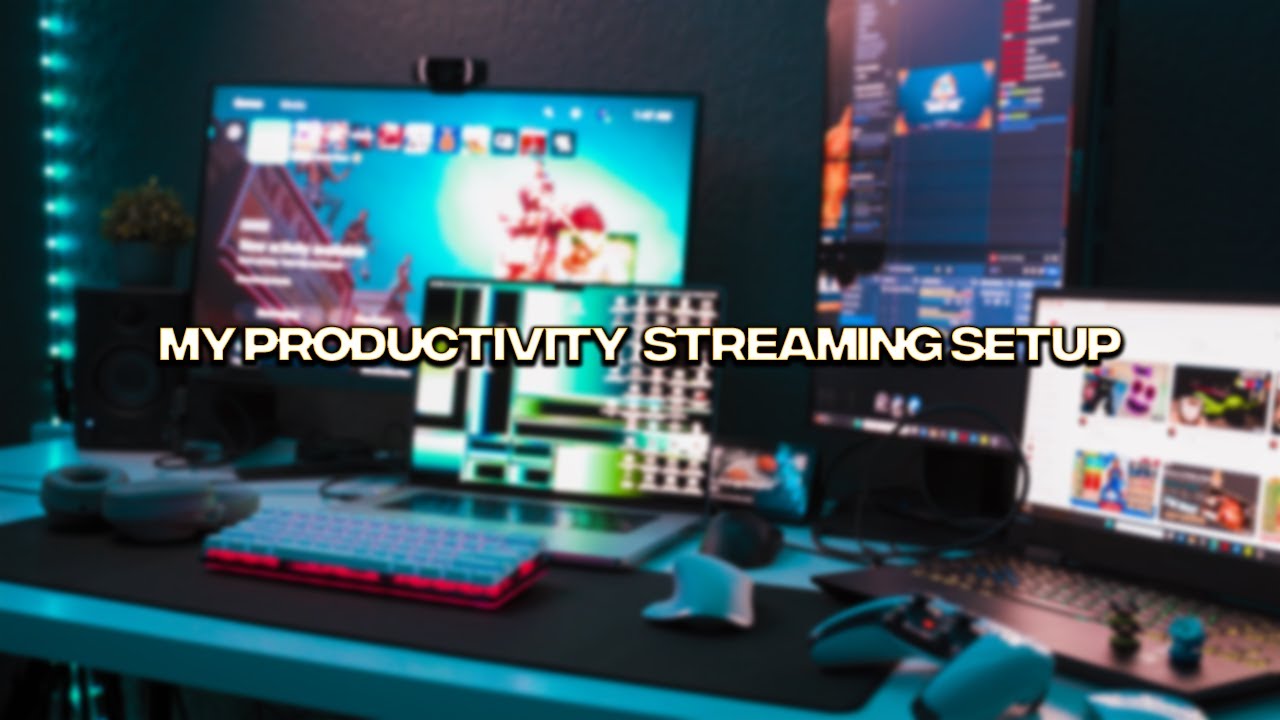 My Productivity Streaming Set Up Youtube
