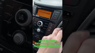 How To Use Bluetooth on the SsangYong Korando 3rd-gen 2010 - 2019!