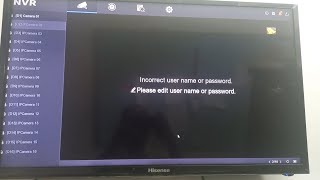 Hikvision | Ip camera | Incorrect user name or password | ds-2cd1141-i hard reset button How to Fix