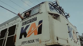 Masinis Abah Nanang Dinas KLB Rel Dari Stasiun Banjar! AUTO OBRAL SEMBOYAN 35‼️