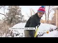 teenager from chile helping neighbors who in turn are helping him