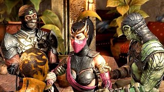 Ermac Betrays Mileena Scene - Mortal Kombat 10