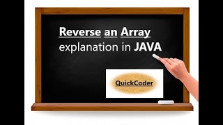 Reverse an Array in JAVA