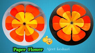 🌸 Easy Paper Flower 🌸 How To Make Paper Flowers 🌼 Diy Flower Craft 🌼