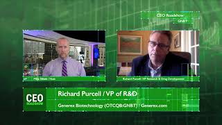 CEORoadshow Interview with Richard Purcell, Sendior VP of Drug R\u0026D for Generex Biotechnology (GNBT)