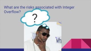 Software Security: Vulnerabilities - Integer/Buffer Overflow