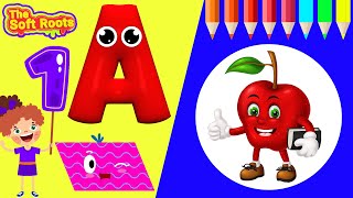 Learn ABC Phonics Shapes Numbers Colors | Preschool Learning Videos For 3 Year Olds | #kidsvideos