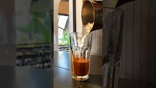 iced  chocolate with hibiscus tea #drink #shorts #viralvideo #subscribe