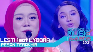DUO CANTIK LESTI feat LYODRA PESAN TERAKHIR INDONESIAN MUSIC AWARDS 2021
