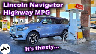 2020 Lincoln Navigator – Real-world Highway Fuel Economy Test