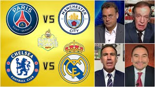 PSG vs Manchester City | Chelsea vs Real Madrid | Semifinales de lujo en la UCL. | Futbol Picante