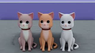 Billi ke Bache | Cat Cartoon | Cat Meowing | Cat | Kittens | Cat Videos | Billi | Meow Meow | Cats