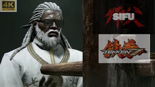 Sifu Mod - Leroy uses Wing Chun vs Karate *Tekken7* 4K UHD