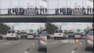 Houston couple's viral TikTok proposal