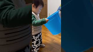 何でもおもちゃになる☺️😁#2歳 #子供 #かわいい #可愛い #笑顔 #おもしろ #cute #funny #funnyvideo #funnybaby #cutebaby