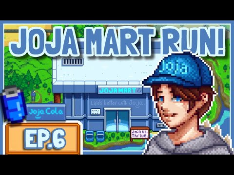 My FIRST Ever Joja Run In Stardew Valley! | Ep.06 - YouTube