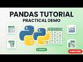 Python Pandas Full Tutorial 🚀 | Learn Pandas with Practical Examples (Beginner to Advanced)