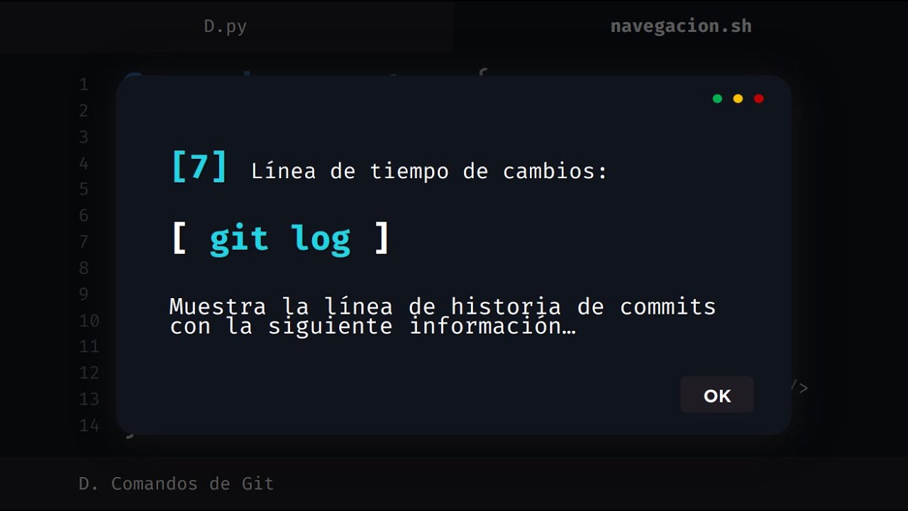 Curso De Git Y GitHub Básico [10] Git Log Y Otros Comandos De Git - YouTube