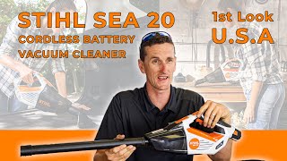 Unboxing STIHL SEA 20 Battery Vacuum Cleaner | 1st Look USA