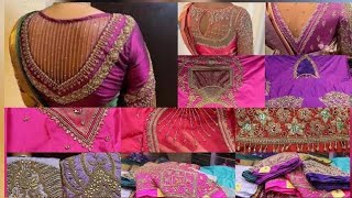 Pure Aari Blouse Rs.699 | Net Blouse Bridal New latest designs Material online