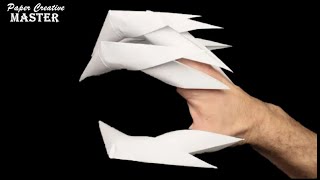 How to make dragon claws out of paper/ Origami dragon claws