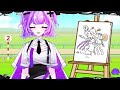 【お絵描き雑談】想像でお絵描きしていくぞ～～！【新人vtuber 神喰あむ】