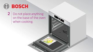 Care tips for your Bosch oven