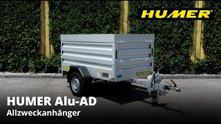 Alu AD | Allzweckanhänger | HUMER Anhänger