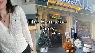 Hongdae diary ❄️🍁 + Korea shopping haul🛍️