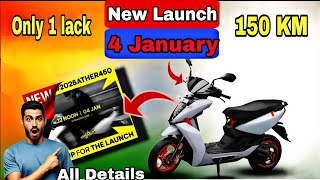 Ather new launch 450 electric scooter on 4th January 2025 | Ather new launch🔥|Best electric scooter