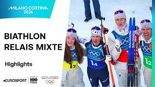 JO 2026 - CHAMPIONS OLYMPIQUES ! Les Bleus RENVERSENT le relais mixte en biathlon et SOFFRENT LOR