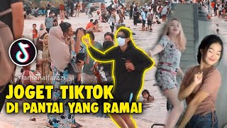 JOGET YANG PENTING FREESTYLE DULU BOSS DI PANTAI PART 2