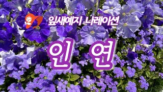 [가사낭송]인연-나상일/잎새예지나레이션 #가사낭송 #가수나상일